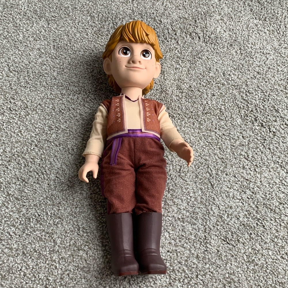 15" DISNEY ANIMATOR toddler doll of KRISTOFF from FROZEN proposal outfit JAKKS